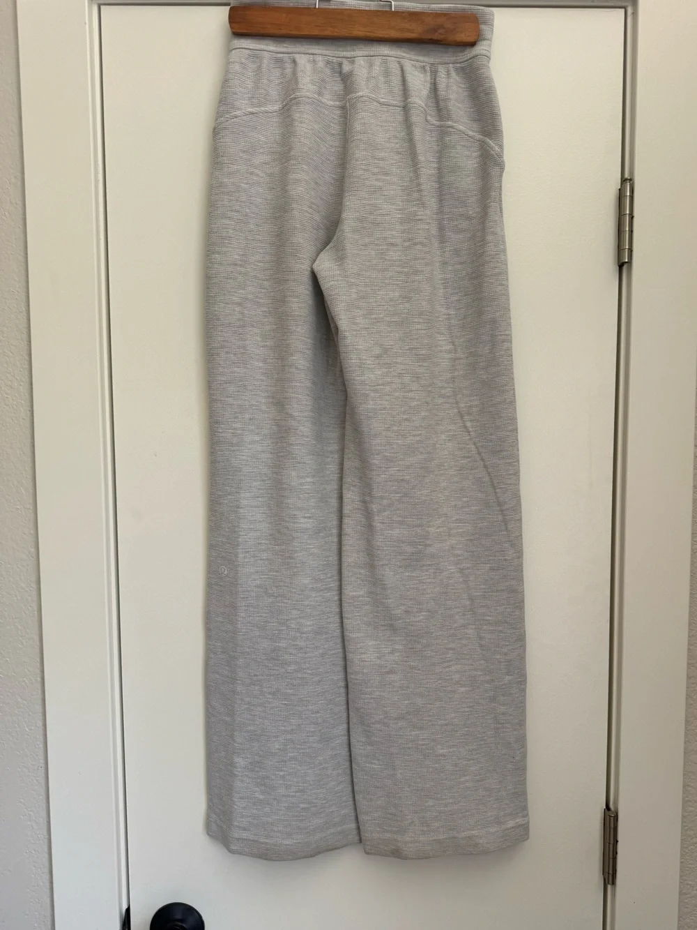 Lululemon Scuba Mid-Rise Wide-Leg Pant Waffle